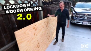 Making another viewer project.  And Christmas movies! | Lockdown Woodworking 2.0