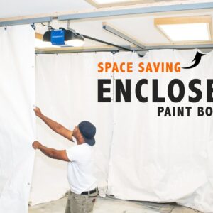 How to Make a PAINT BOOTH (Easy Set up)