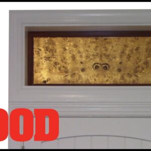 How To Make A Translucent Transom with Veneer - WOOD magazine