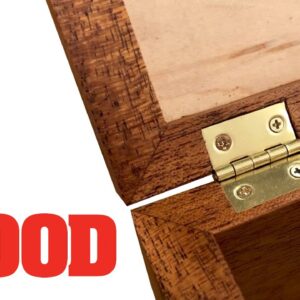 How To Mortise Box Hinges - WOOD magazine