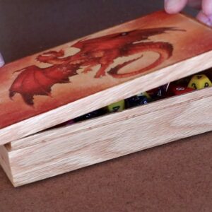Red Dragon Dice Box