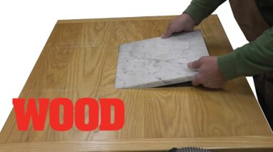 How to Inlay a Tile into a Tabletop - WOOD magazine