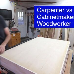 What's the difference between a carpenter, a cabinetmaker, and a woodworker? #shorts