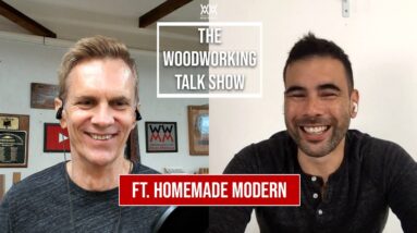 Ben Uyeda of Homemade Modern. THE WOODWORKING TALK SHOW
