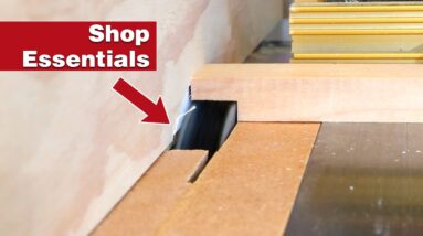The MOST useful woodworking joint and the jig to make it | Essential shop jig series.