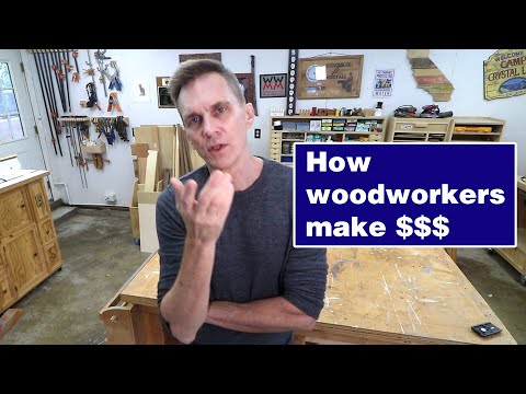 How do woodworkers make money? #shorts
