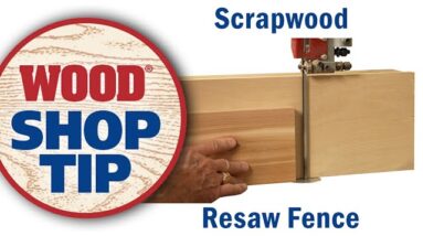 Scrapwood Resaw Fence - WOOD magazine