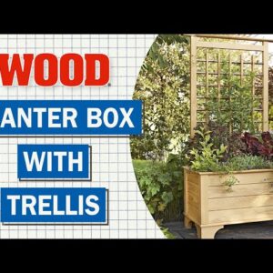 Planter Box with Trellis - WOOD magazine