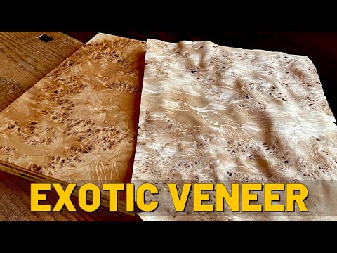 How to Use Exotic Burl Veneer