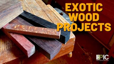 Exotic Wood Projects