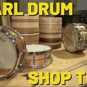 Pearl Drum - Custom Shop Tour