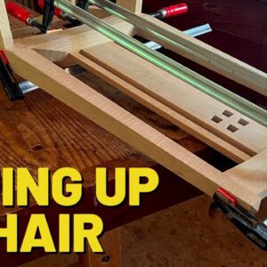 Gluing Up a Chair