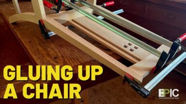 Gluing Up a Chair