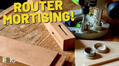 Mortising with a Router