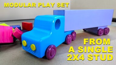 Cheap 2x4 Stud to Toy Truck: Is It Doable? (well, yeah, that's the point of this video lol)